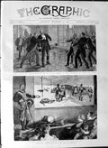 Old Antique Print 1887 Assassination Jules Ferry Paris Willis'S Villiers 19th