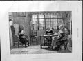 Original Old Antique Print 1887 James Hayllar Fine Art Family Home Te Victorian