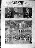 Old Antique Print 1888 Pantomime Puss Boots Drury Theatre Pecci Carpineto 19th