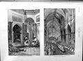 Old Antique Print 1888 Bazaar Tangier Morocco Southwell Cathedral Choir 19th