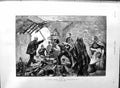 Original Old Antique Print 1888 Life Ireland Policemen Eviction House Family