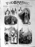 Original Old Antique Print 1888 London Theatre Terry'S Opera Comique Vaudeville