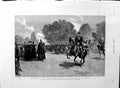 Old Antique Print 1888 Death German Emperor Park Charlottenburg Potsdam 19th