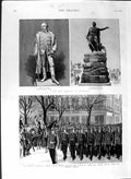 Original Old Antique Print 1888 Emperor William Berlin Aberdeen Wallace Gordon