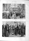 Old Antique Print 1888 College Physicians Pall Mall Canterbury Cathedral 19th