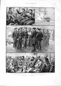 Old Antique Print 1888 Navy War Ships Portsmouth Liberty Duke Wellington 19th