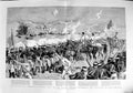 Original Old Antique Print 1889 Battle Gemaizeh Black Troops Dervish War Siers 0