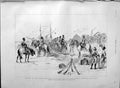 Old Antique Print 1889 Soudanese Battalion Egyptian Mounted Army Suakin 19th