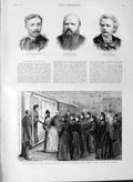 Original Old Antique Print 1889 Empress Frederick Charing Cross Kinloch Hueffer
