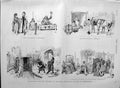 Original Old Antique Print 1889 Art Water Colours Green Nash Dollman Browne