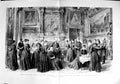 Original Old Antique Print 1889 Queen Prince Princess Wales Sandringham T 19th