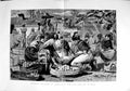 Original Old Antique Print 1889 Packing Oranges Andalusia English Market Spain
