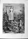 Old Antique Print 1889 Royal Italian Opera Pescatori Perle Covent Garden 19th