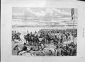 Old Antique Print 1889 Queen Aldershot Garrison Long Valley Horses Coach 19th
