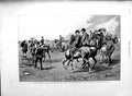 Original Old Antique Print 1889 Newmarket Heath Prince Wales Horses Fine Art