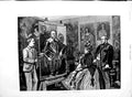 Original Old Antique Print 1889 Fine Art Artist Sir Ralph De Cheddar Portrait