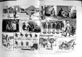 Original Old Antique Print 1890 Ascent Holy Mountain Fusi-Yama Japanese Police 0