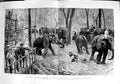 Antique Old Print 1890 Prince Albert Victor India Elephant Hunting Mysore 0 19th