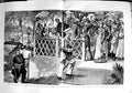 Original Old Antique Print 1890 Mr Stanley Cairo Egypt Shepheard'S Hotel 19th
