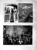 Original Old Antique Print 1890 Coastguards Children Toys Transvaal GFields