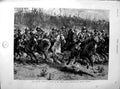Original Old Antique Print 1890 Company Mounted Rifles Victoria Australi 19th