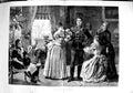 Original Old Antique Print 1890 Fine Art Sier Uniform Levee Gillard Glindoni
