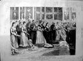 Original Old Antique Print 1890 Prince Wales German Emperor Frederick Victoria