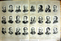 Old Antique Print 1890 Metropolitan Magistrates Rutzen Biron Slade Mead 19th