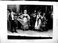 Original Old Antique Print 1890 Private Theatricals Dress Rehearsal Theatre Art
