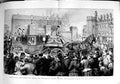 Old Antique Print 1890 Prince Wales Marloborough House Horses Carriage 19th