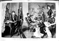 Old Antique Print 1890 Family Castle Fredensborg Denmark Prince Princess 19th