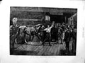 Original Old Antique Print 1890 Fine Art Horse Show Prize Winners Men Victorian