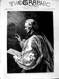 Original Old Antique Print 1890 Archbishop Canterbury Rev. Edward White Benson