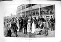 Original Old Antique Print 1890 Society Royal Ascot Cup Day Horse Racing Sport