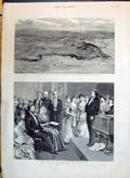 Old 1890 View Douglas Isle Man Marine Drive Post Fice Jubilee Convers Victorian