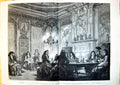 Old 1890 King William Dutch Courtiers Smoking Pavilion Pleasure House 0 19th