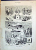 Old 1890 Indian Wimbledon Bengal Presidency Rifle Association Sport S Victorian