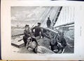 Antique Old Print 1890 Yachting Norfolk Broads Sailing Boat Windmill Arthur