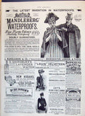Old 1890 Advertisement Mandleberg Waterproofs Fur Carle Kodaks Cod Li Victorian