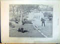 Antique Old Print 1890 Franco-German War Street Scene Village Siers Boutigny