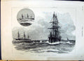 Old 1890 Ship Channel Squadron H.M.S. Monarch Northumberland Iron Duk Victorian