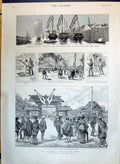 Old 1890 Japanese Exhibition Tokio Mikado Remains Marquis Tseng River Victorian