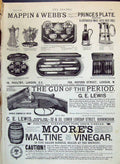 Old 1890 Mappin Webb Prince'S Plate Lewis Gun Moore'S Maltine Vinegar Victorian