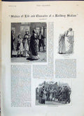 Print 1890 Life Character Railway Station Theatre Train Shoeblacks Tommy Atkins Cases