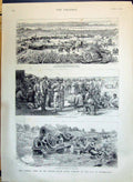Old 1890 Pioneer Corps British South Africa Laager Expeditionary Force M 19th
