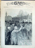 Old 1890 Crimean Veterans Cheering Queen'S Guard Anniversary Battle I Victorian