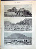Old 1890 Ruins Zinbabye Queen Sheba Camp Lundi River Pioneer Corps Ma Victorian
