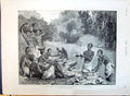 Antique Print 1890 Natal GFields Laundry Maritzburg Villiers Marie Holl Dad