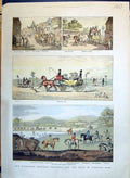 Old 1890 Sport Coaching Dolphin Greenwich Barouche Royal Hunt King Pr Victorian