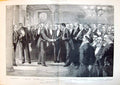 Old 1890 Graphic Herkomer Green Thomas Charlton Lockwood Fildes Black 19th